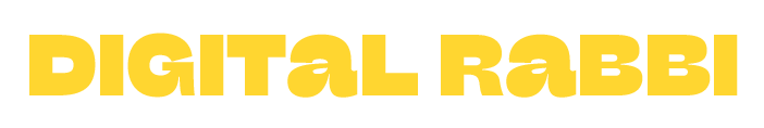 Digital Rabbi logo in yellow